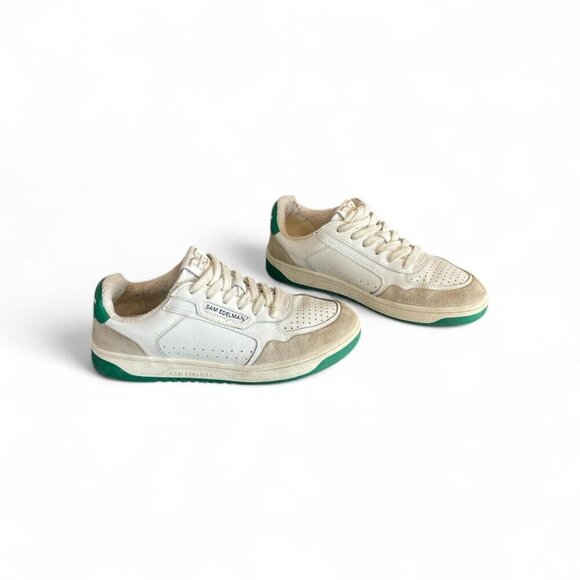 sam-edelman Shoes - Sam Edelman Harper Sneakers | White/Green | Women’s Size 7.5